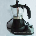 Aluminum 3 cups electric espresso coffee maker